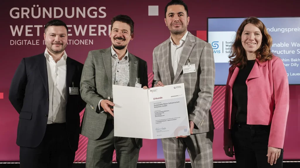 SWIS won the 2024 Digital Innovation Start-up Competition in the Construction Engineering category